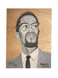 Malcolm X - Fine Art Prints by Paradise Vibing