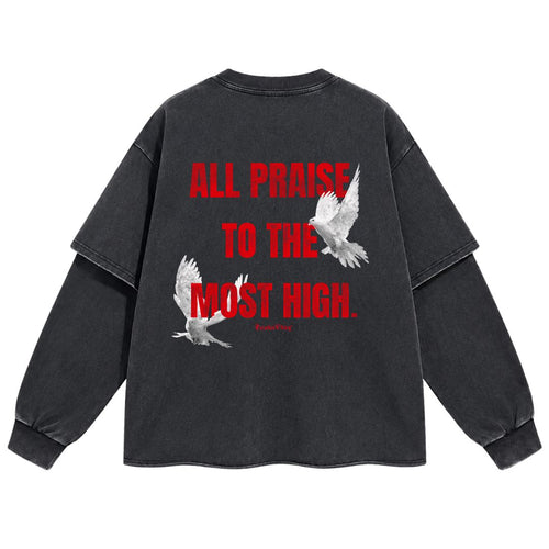 All Praise to the Most High Double Layer Tee