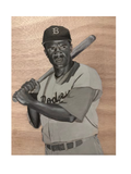Jackie Robinson - Fine Art Prints by Paradise Vibing